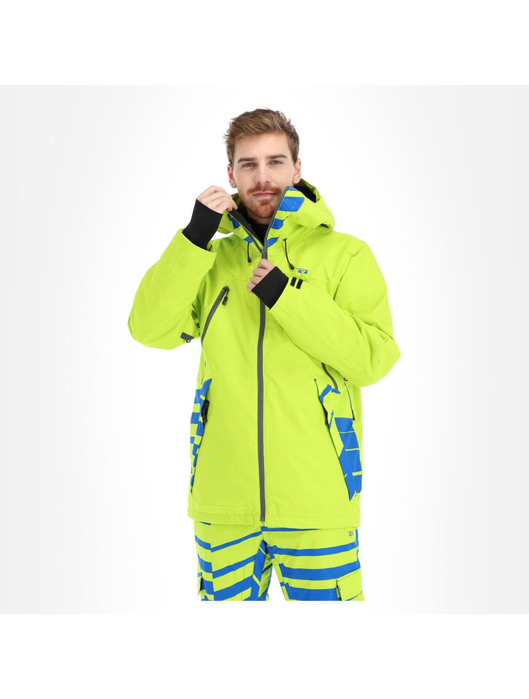 Rehall, Wing-R ski-jas heren lime Groen