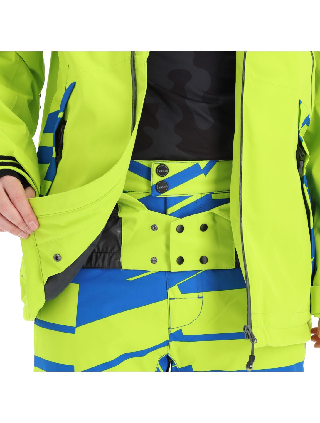 Rehall, Wing-R ski-jas heren lime Groen