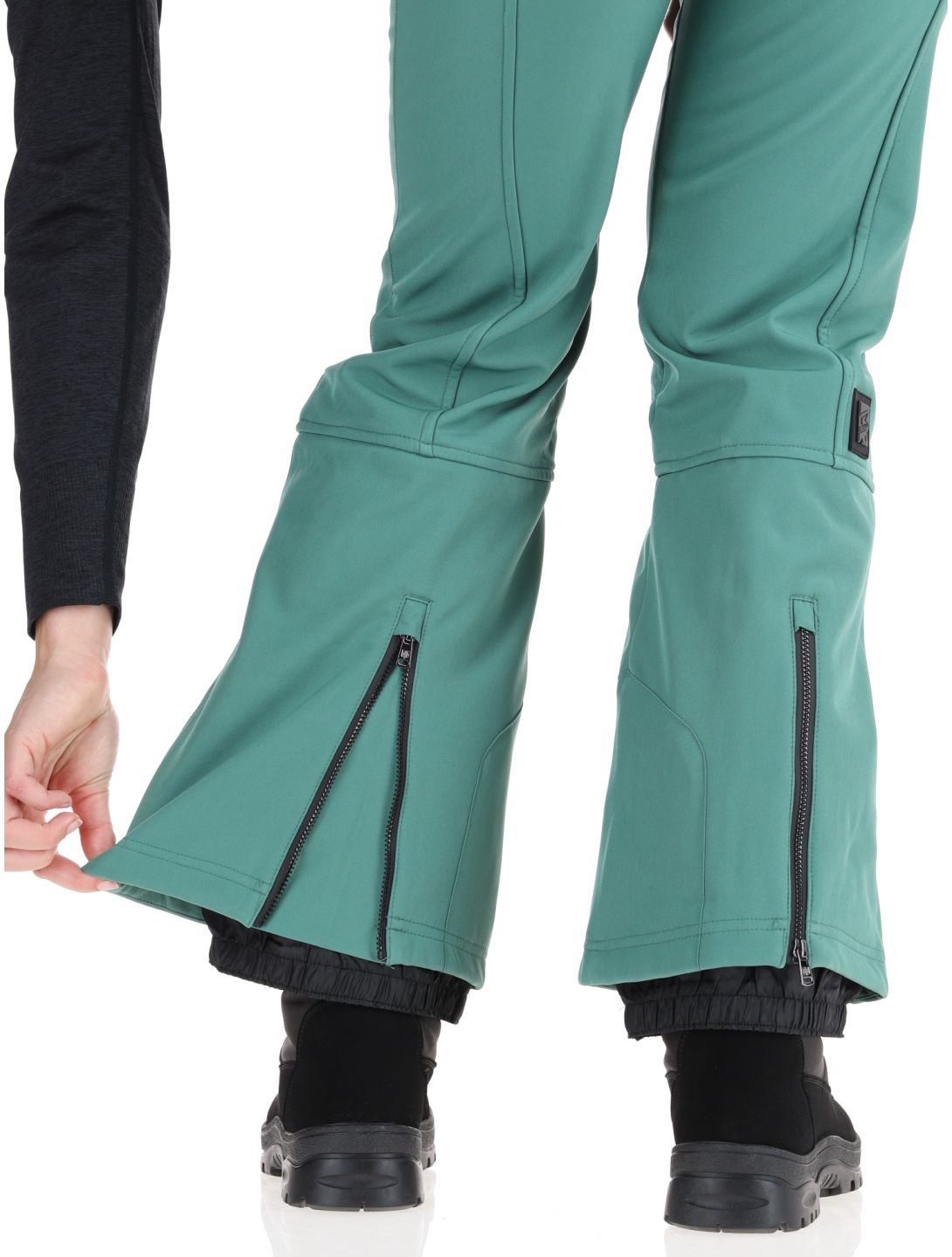 Rehall, Yves-R BC Skibroek Softshell dames Smoke Pine Groen 