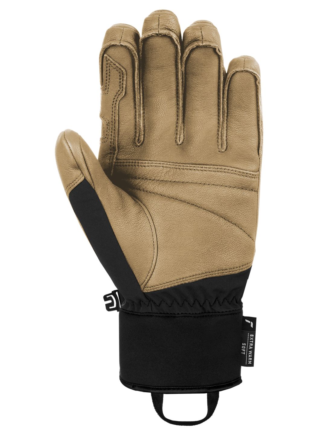 Reusch, Pro RC skihandschoenen heren Black / Tan bruin, zwart 