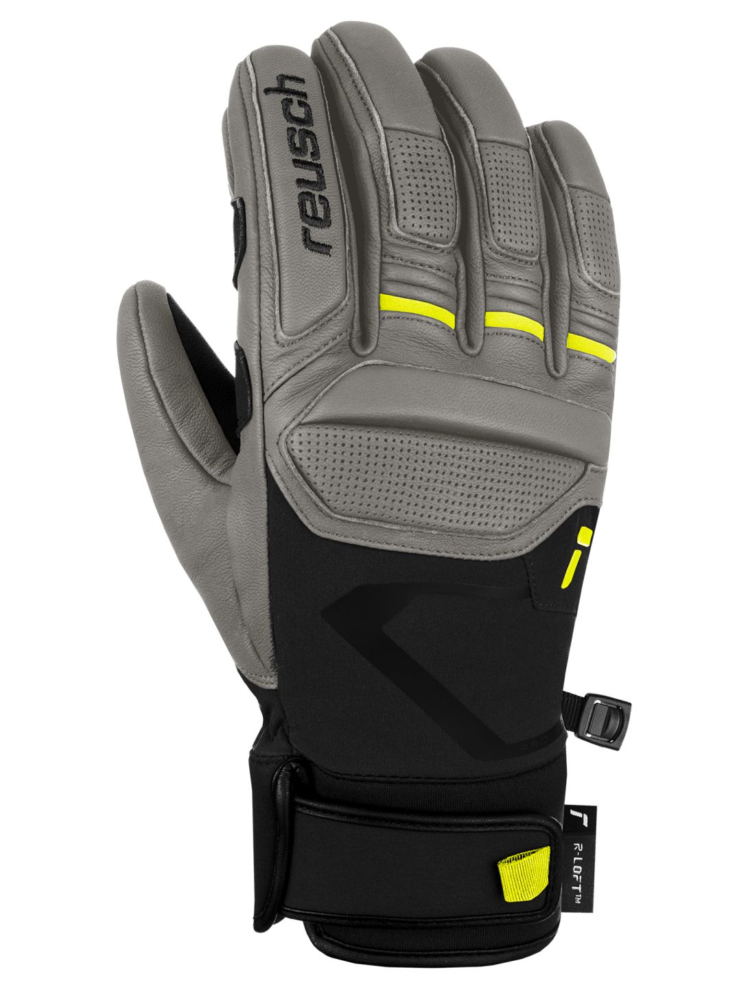 Reusch, Pro RC skihandschoenen heren Steel Grey / Black grijs, zwart 