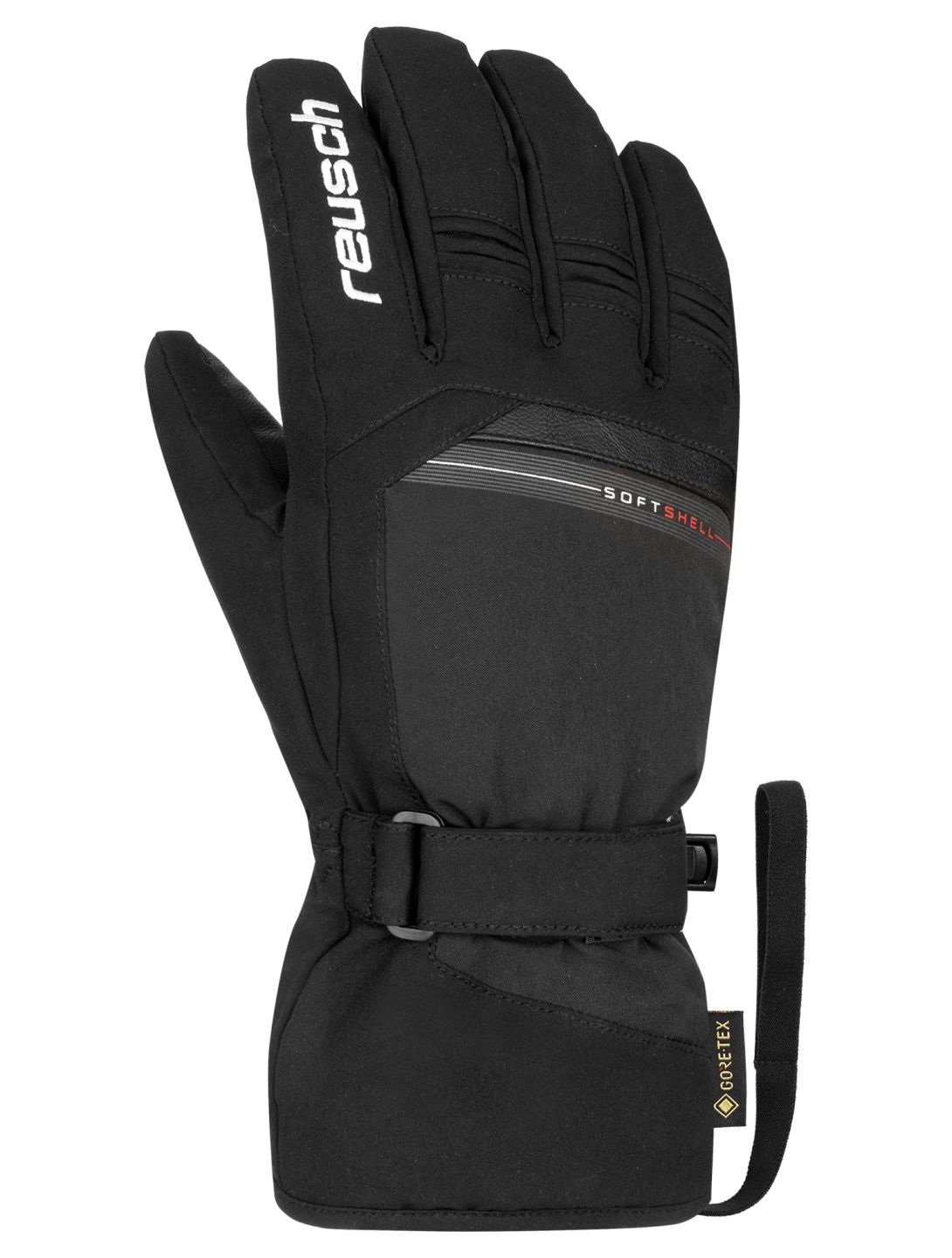 Reusch, Reusch Stanley GORE-TEX skihandschoenen heren Black / White wit, zwart 