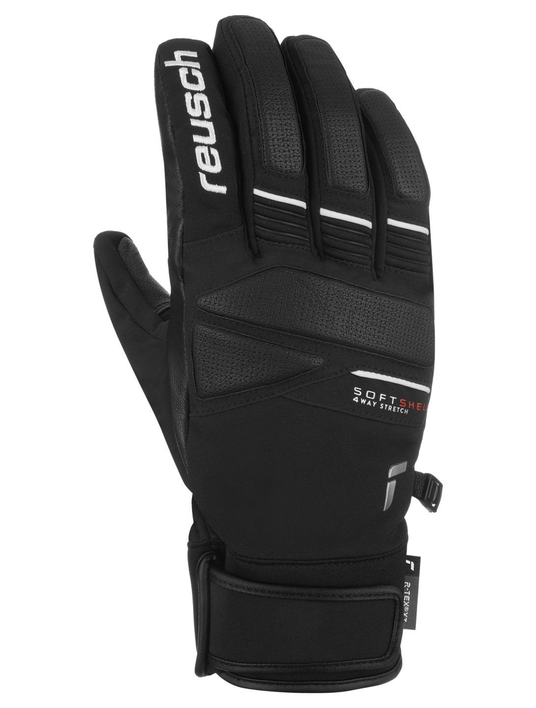 Reusch, Reusch Thunder R-TEX® XT skihandschoenen heren Black / White wit, zwart 