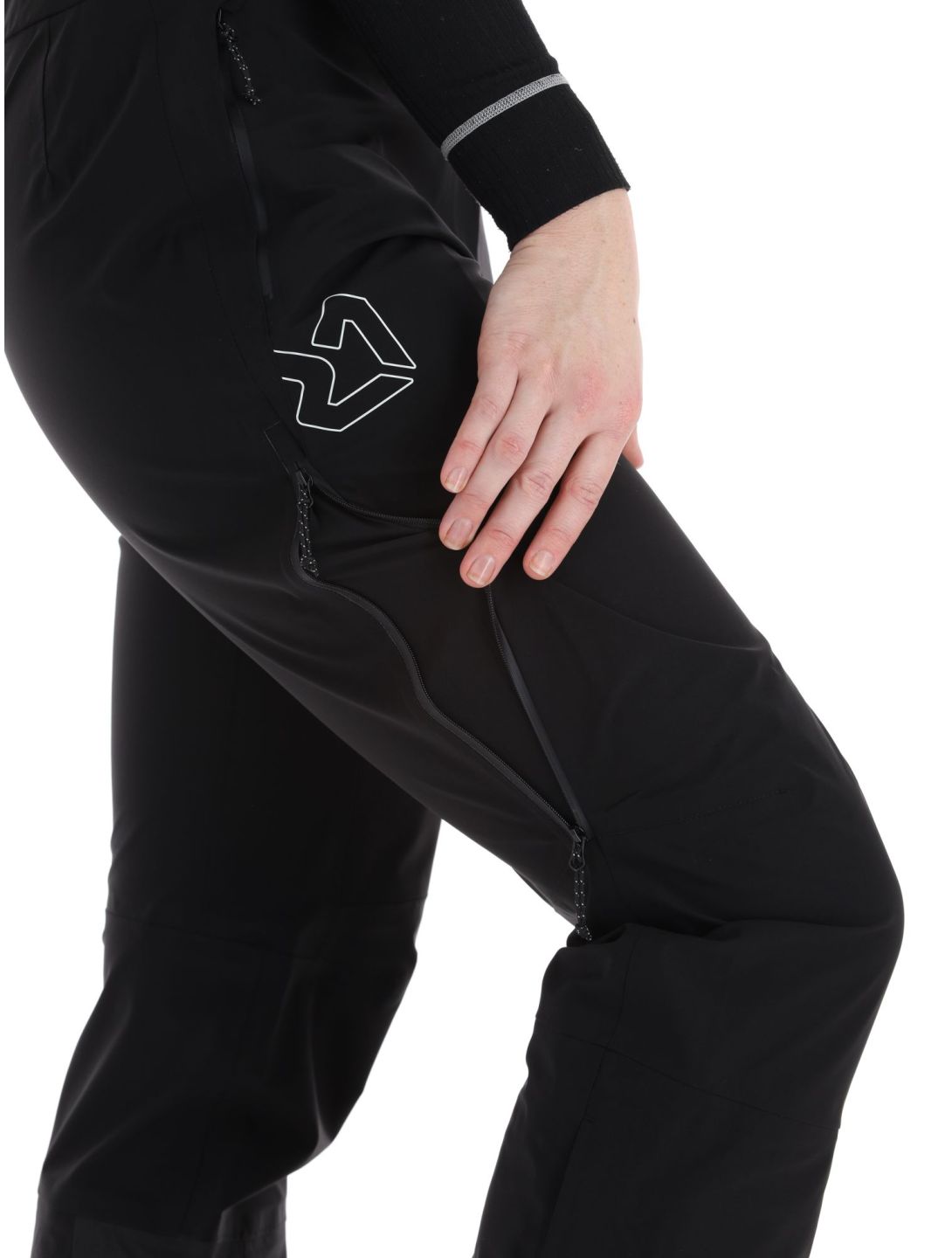 Rock Experience, Rockmantic hardshell skibroek dames Caviar zwart 