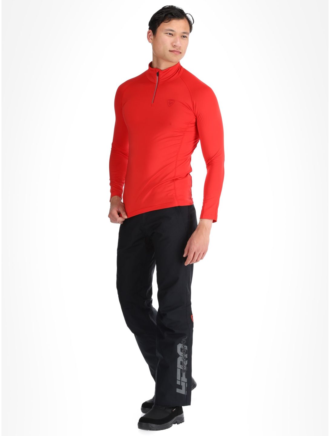 Rossignol, Classique 1/2 Zip GA Ski pully heren Sports Red Rood 