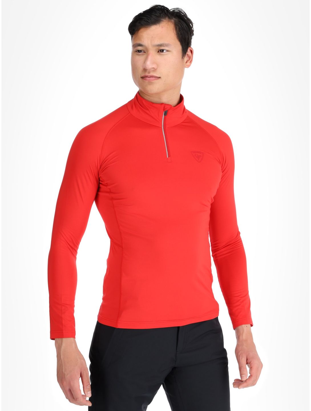 Rossignol, Classique 1/2 Zip GA Ski pully heren Sports Red Rood 