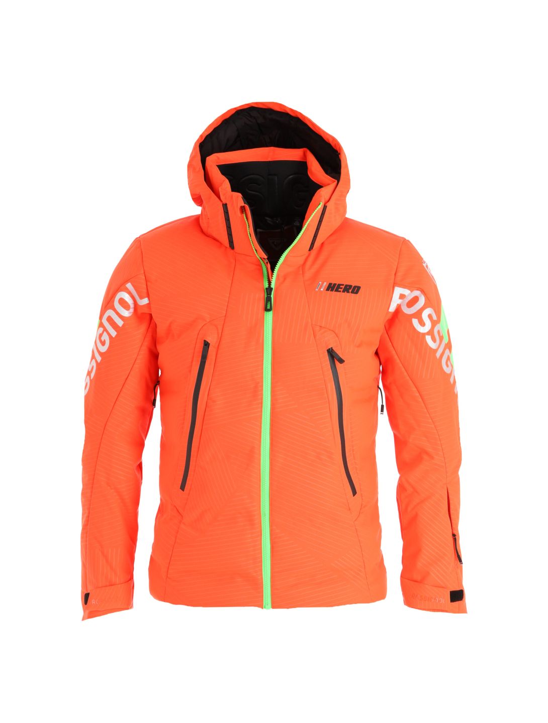 Rossignol, Hero Depart Jkt ski-jas heren neon rood 