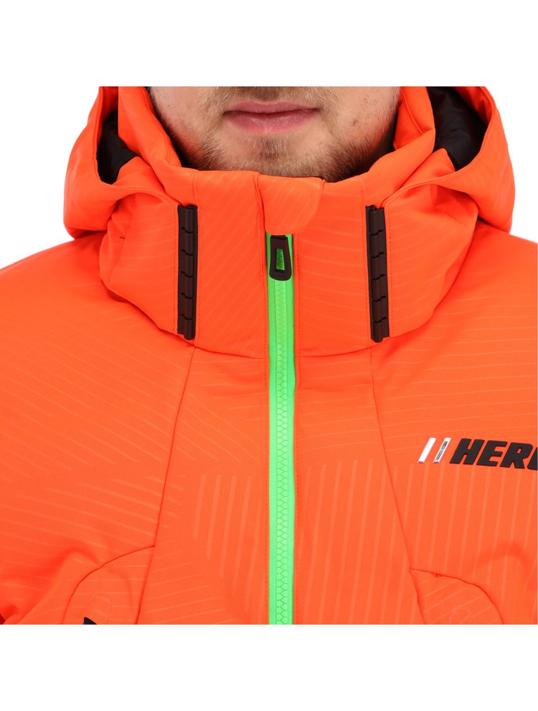 Rossignol, Hero Depart Jkt ski-jas heren neon rood 