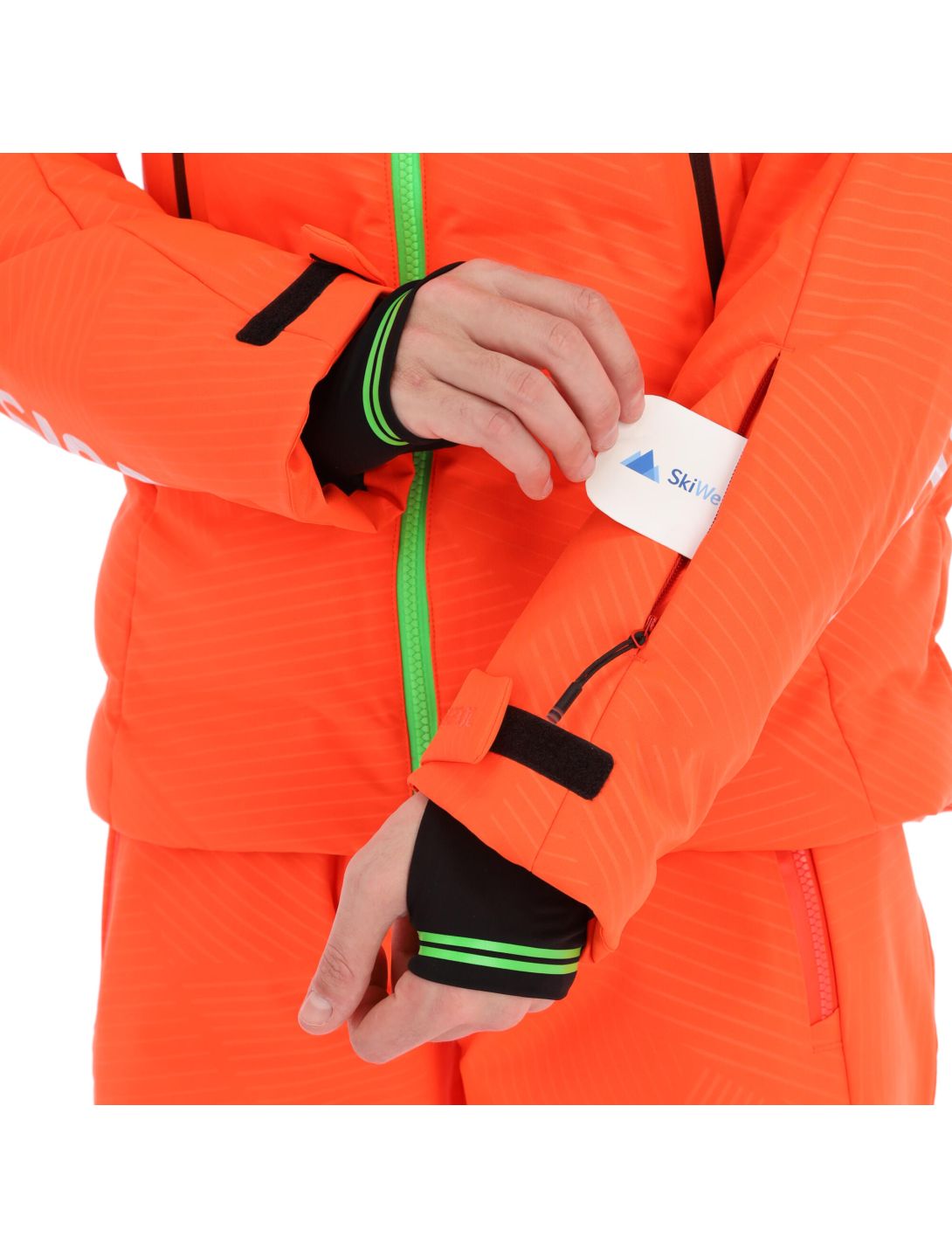 Rossignol, Hero Depart Jkt ski-jas heren neon rood 