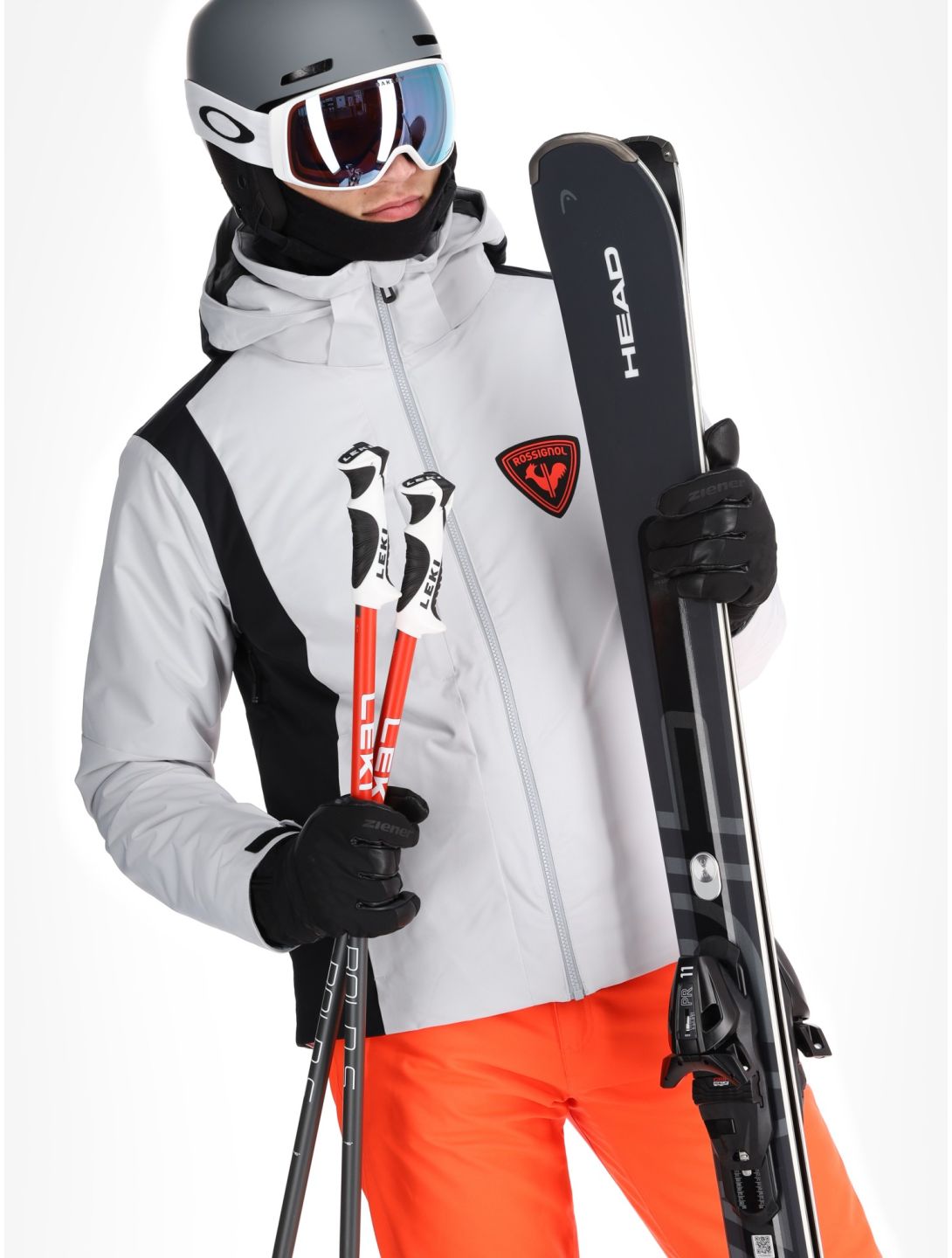 Rossignol, Hero Velika AA Jas gevoerd heren Soft Grey Grijs 