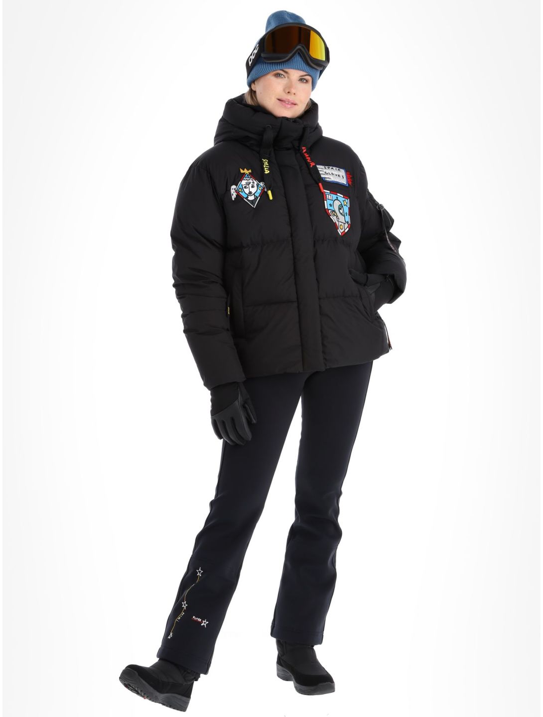 Rossignol, JC De Castelbajac Modul Down Bomber ski-jas dames Black zwart 