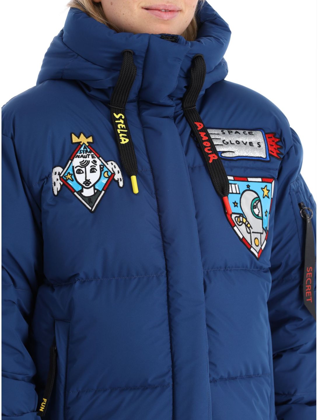 Rossignol, JC De Castelbajac Modul Down Bomber ski-jas dames Cosmic Blue blauw 