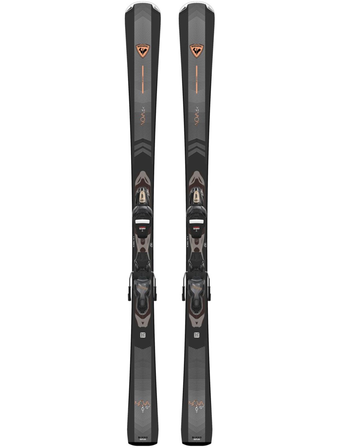 Rossignol, Nova 6 + Xpress 11 GW (2024-2025) ski's dames Black / Gr zwart 