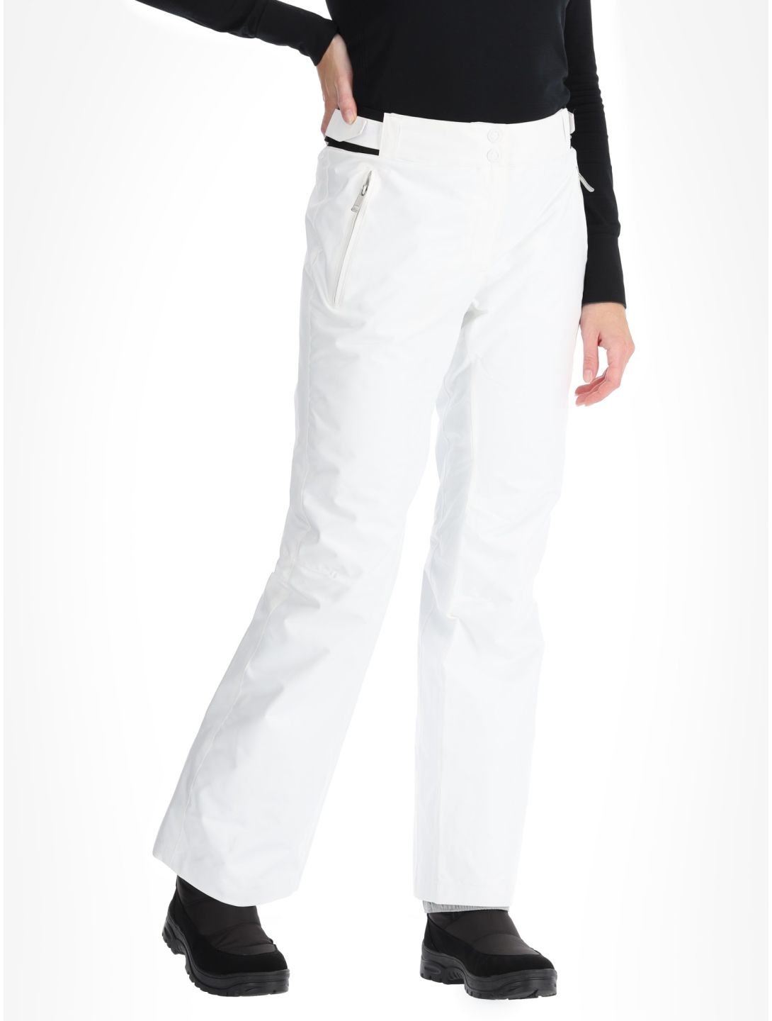 Rossignol, Ski Pant BA Skibroek Gevoerd dames White Wit 