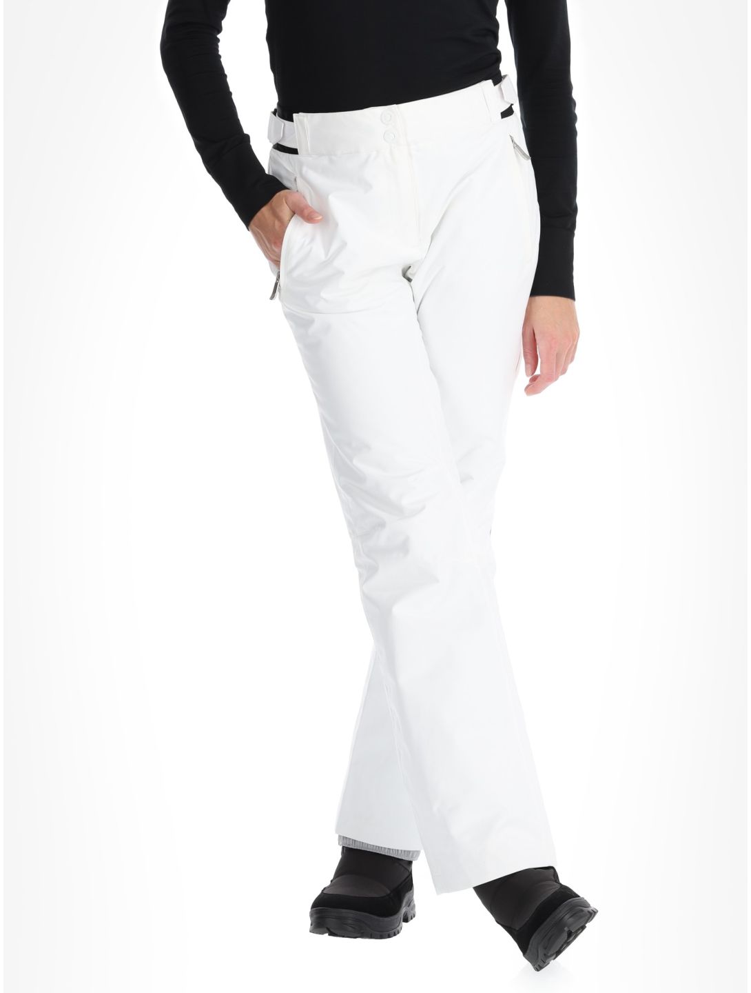 Rossignol, Ski Pant BA Skibroek Gevoerd dames White Wit 