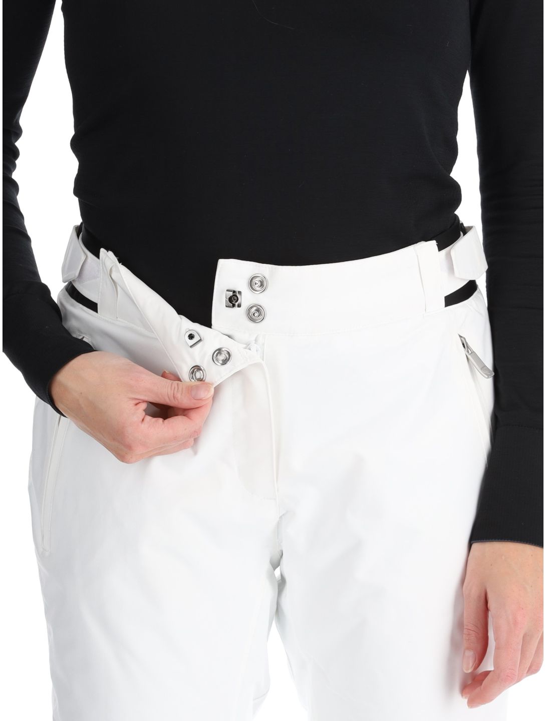 Rossignol, Ski Pant BA Skibroek Gevoerd dames White Wit 