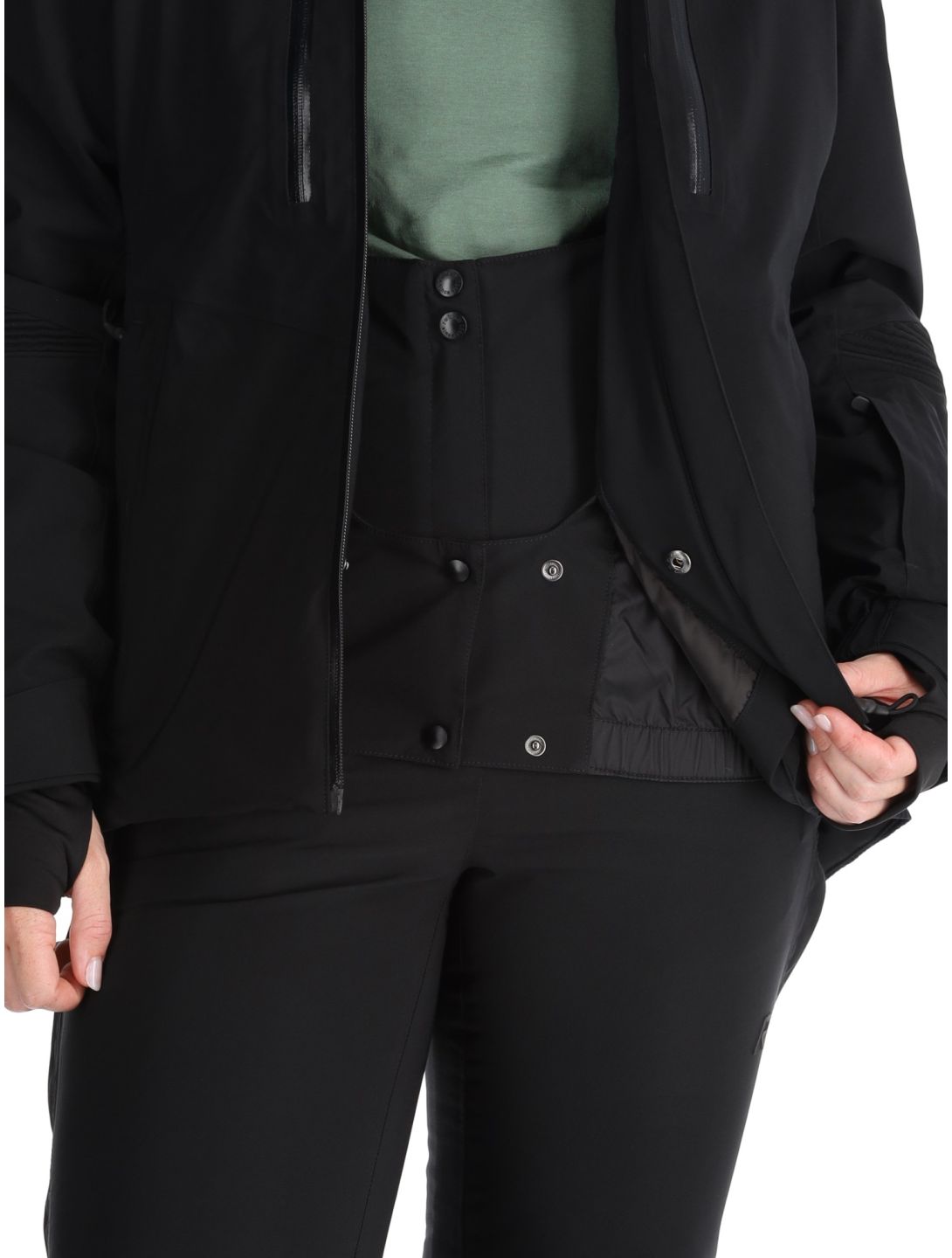 Rukka, Saarla ski-jas dames Basic Black zwart 