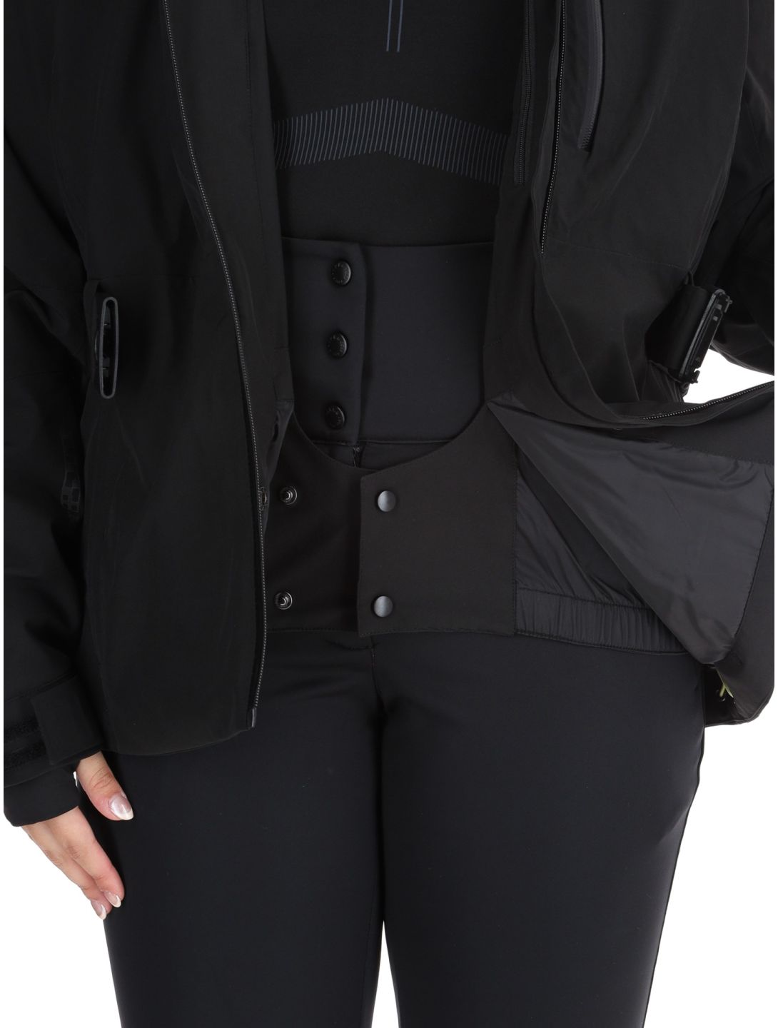 Rukka, Saksala ski-jas dames Basic Black zwart 