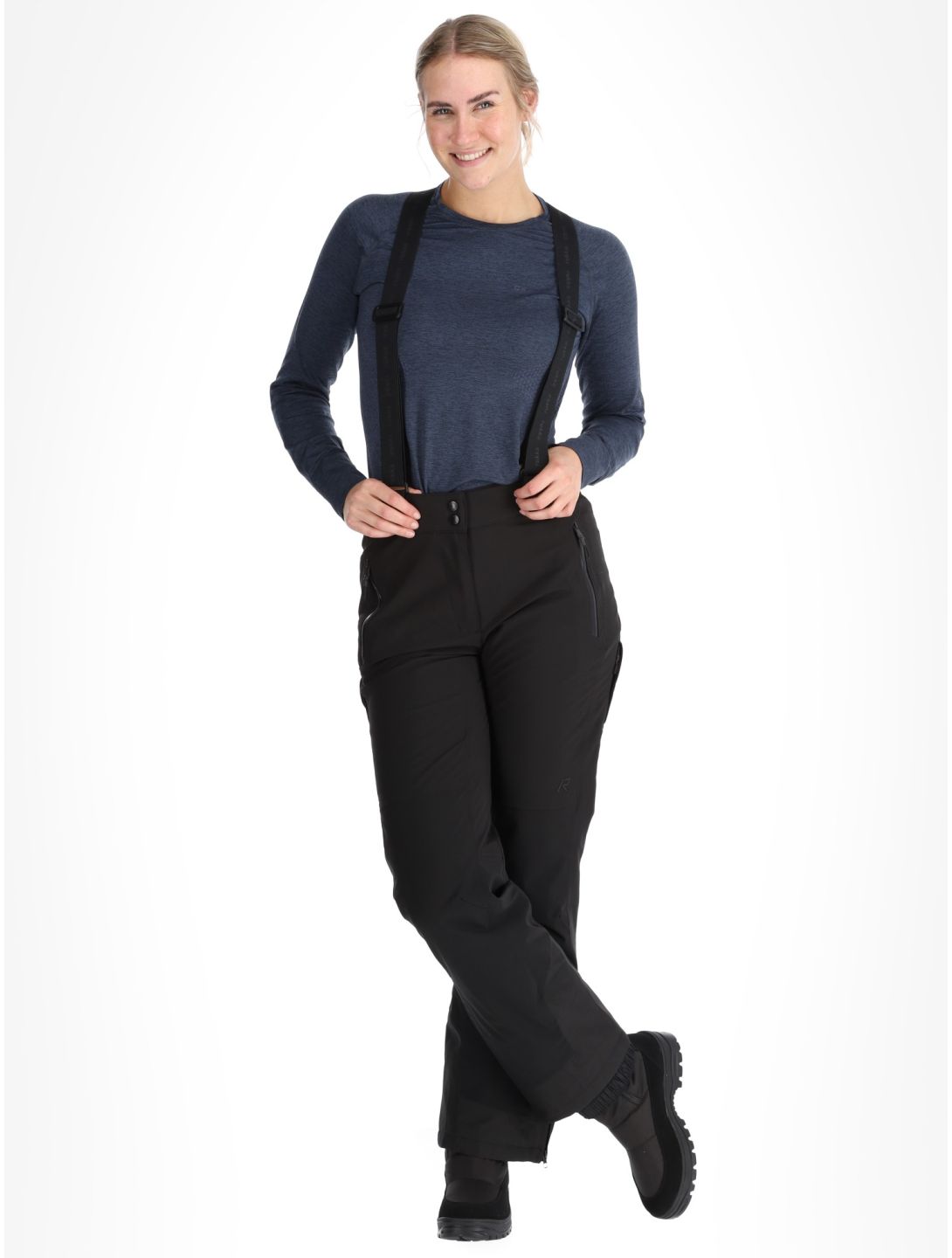 Rukka, Saxby skibroek dames Basic Black zwart 