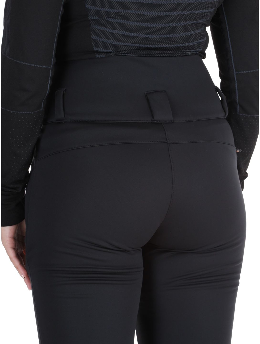 Rukka, Soikko softshell skibroek dames Basic Black zwart 