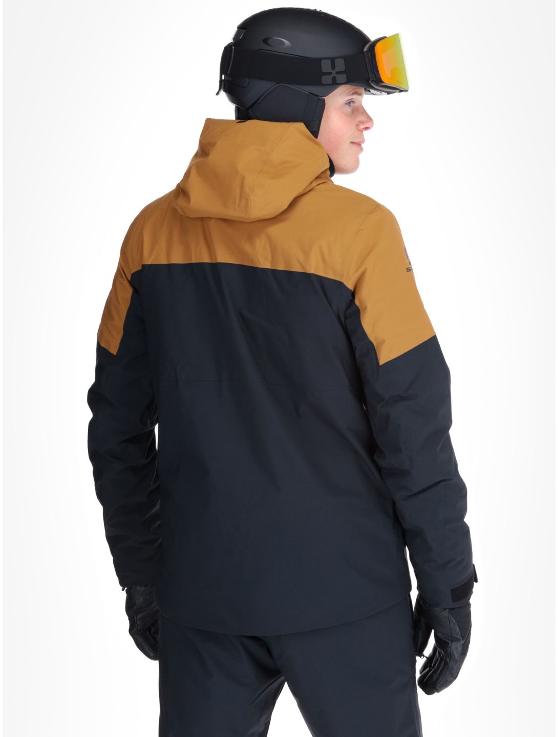 Scott, Jacket M's Ultimate Dryo 10 ski-jas heren Bread Brown / Black bruin, zwart 