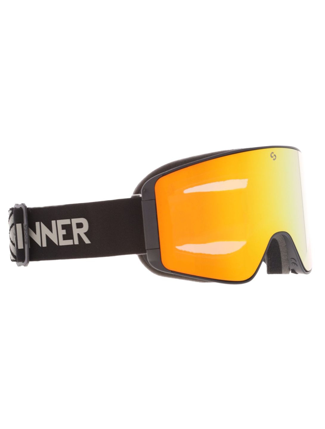 Sinner, Aura PA Goggles extra lens unisex Matt Black Zwart 