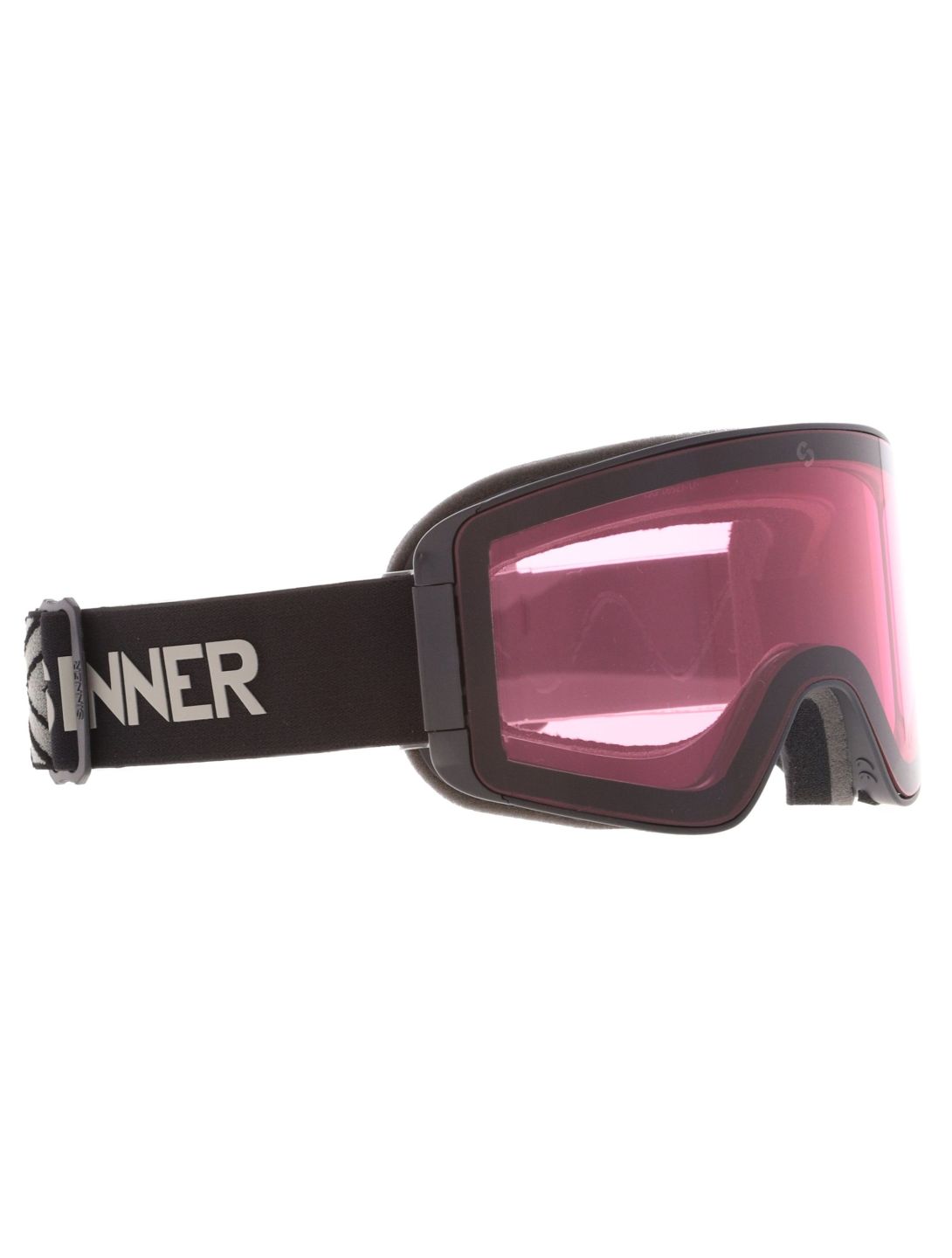 Sinner, Aura PA Goggles extra lens unisex Matt Black Zwart 