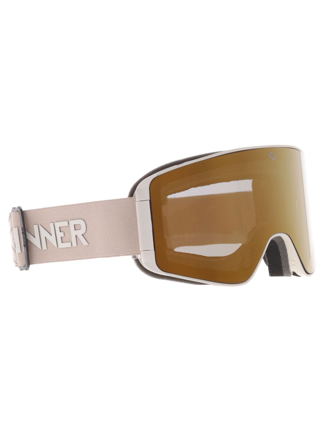 Sinner, Aura PA Goggles extra lens unisex Matt Light Beige Beige 