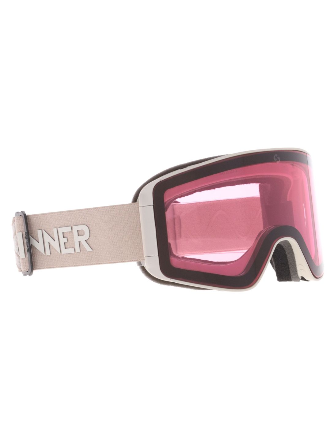 Sinner, Aura PA Goggles extra lens unisex Matt Light Beige Beige 