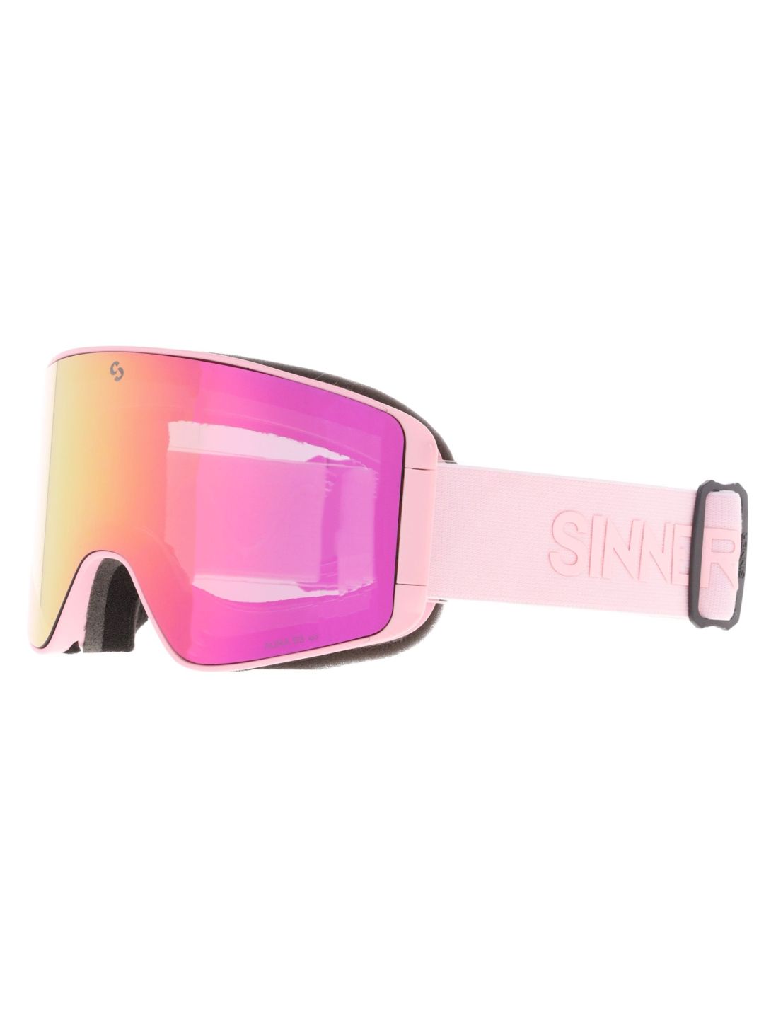 Sinner, Aura PA Goggles extra lens unisex Matt Pink Roze 