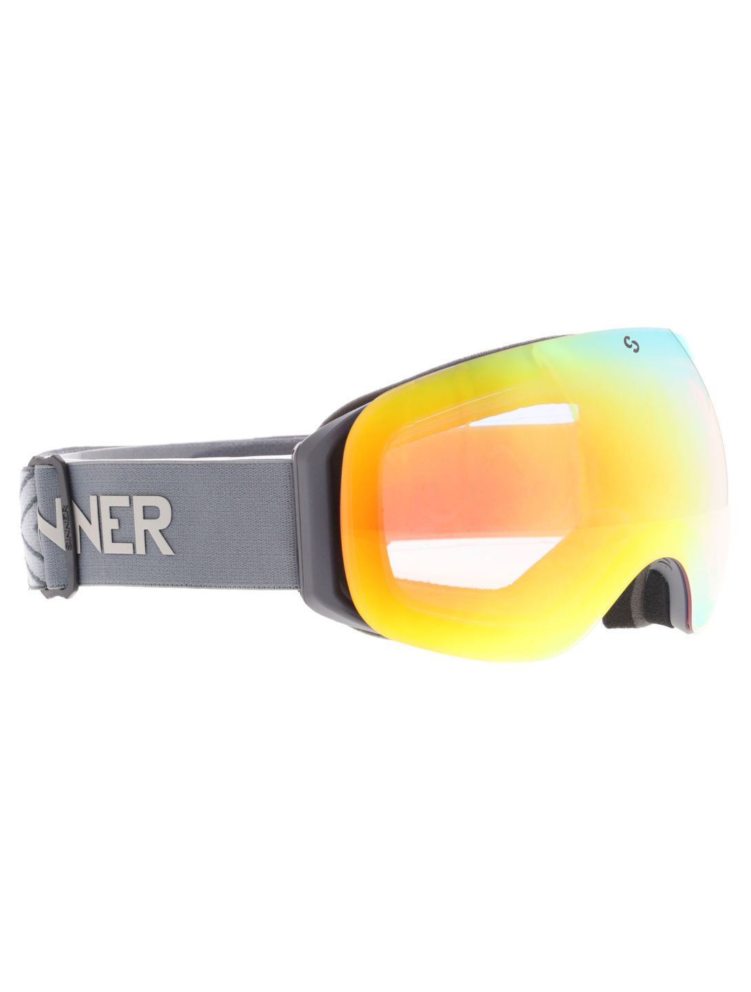 Sinner, Avon PA Goggles unisex Matt Dark Grey Grijs 