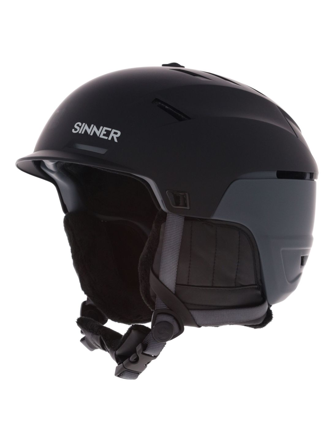 Sinner, Beartooth skihelm unisex Matt Black zwart 