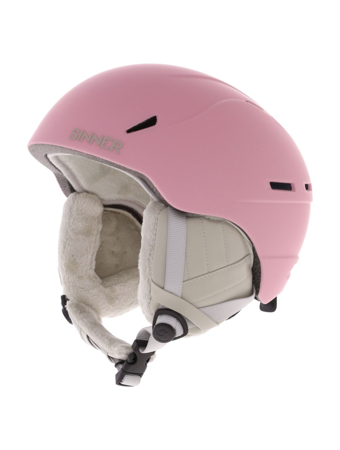 Sinner, Crest skihelm unisex Matt Pink roze 