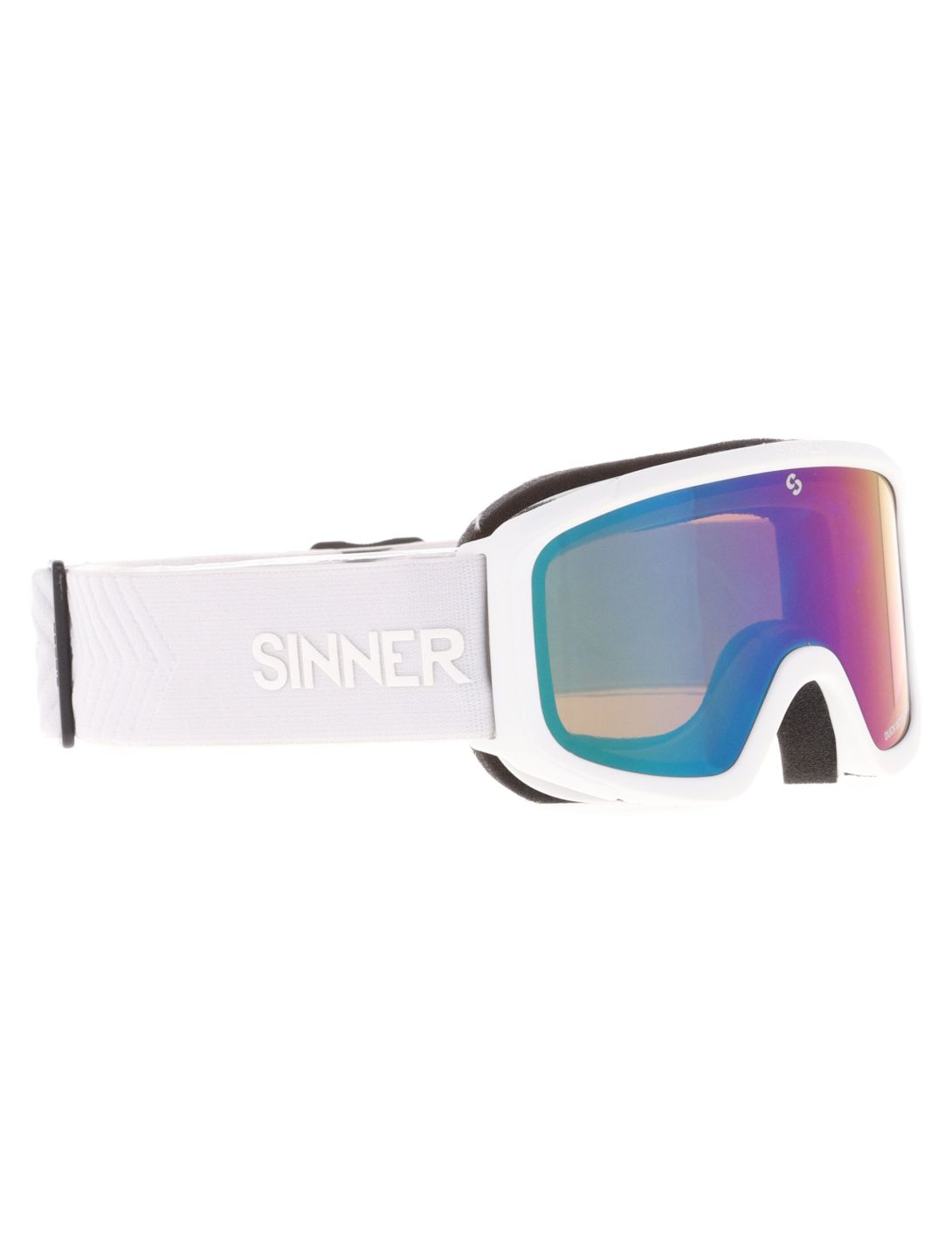 Sinner, Duck Mountain skibril kinderen Matt White wit 