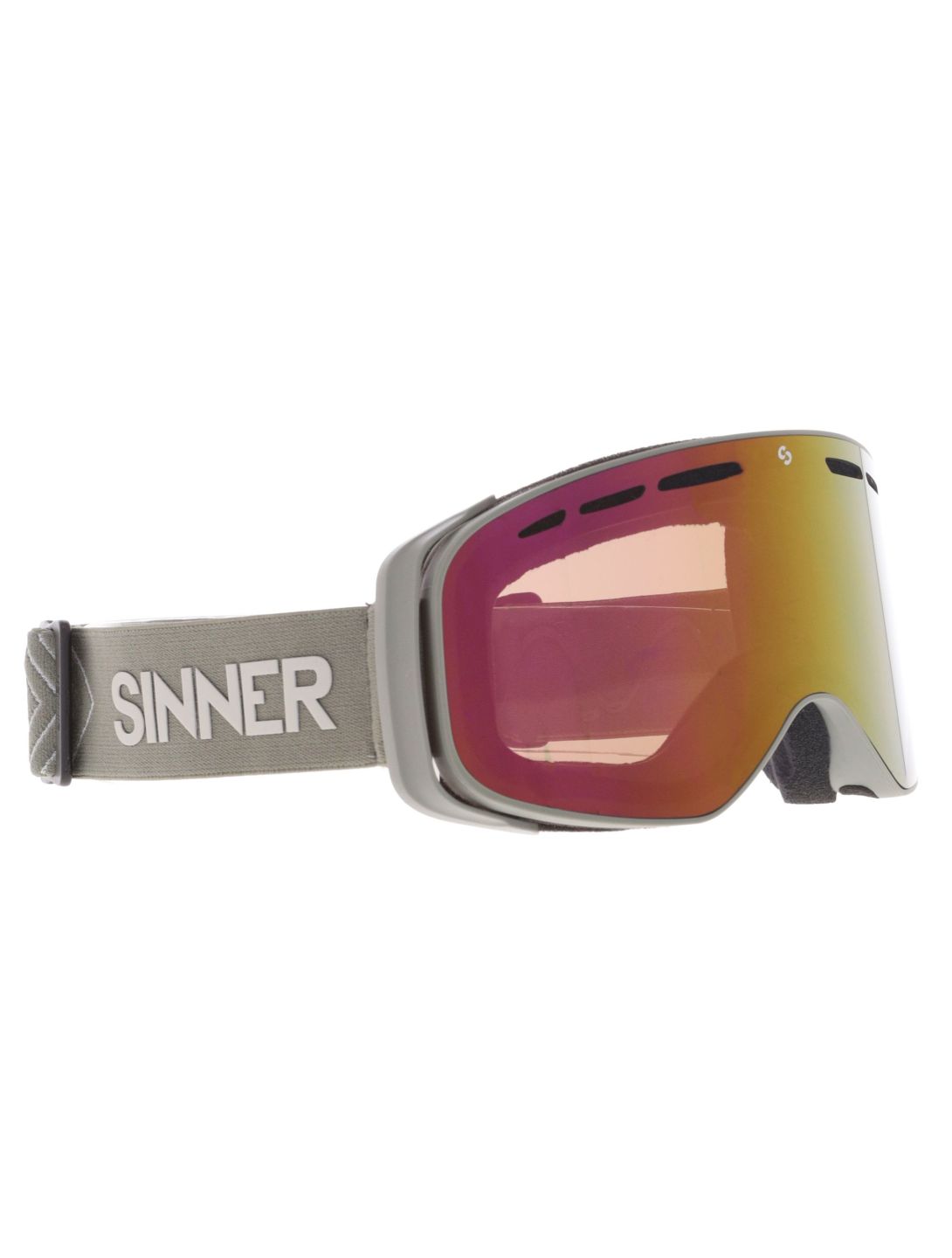 Sinner, Olympia PA Goggles unisex Matt Moss Green Groen 