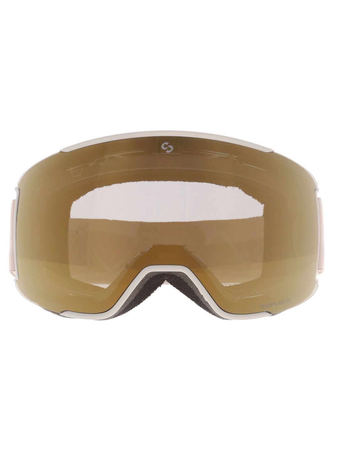 Sinner, Snowflake PA Goggles extra lens unisex Mat Light Grey Grijs 