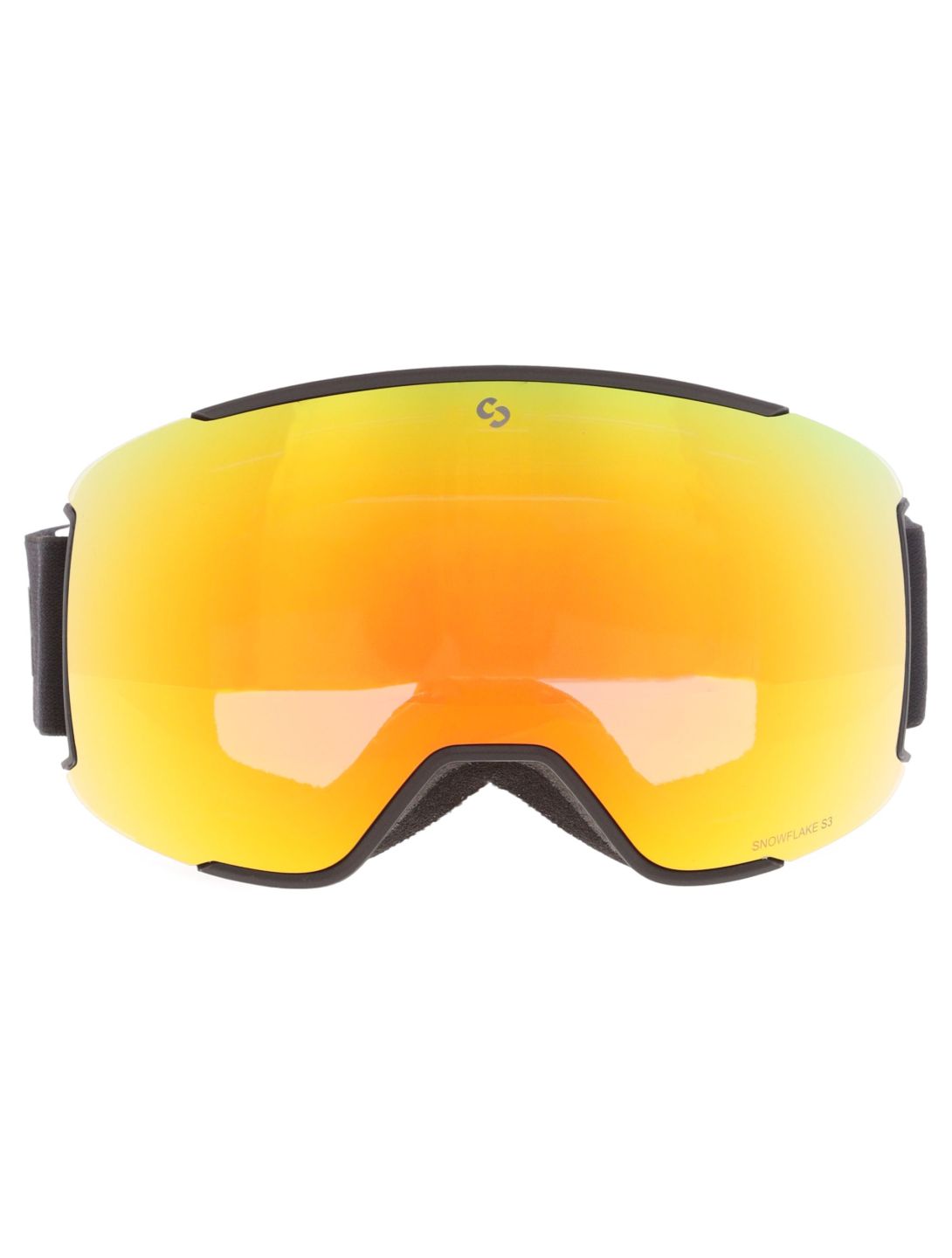 Sinner, Snowflake PA Goggles extra lens unisex Matt Black Zwart 