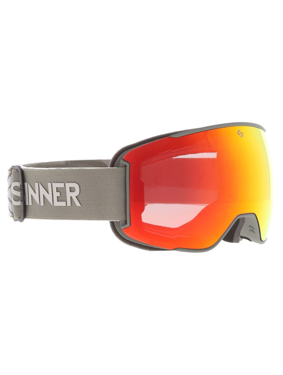 Sinner, Snowflake PA Goggles extra lens unisex Matt Moss Groen 