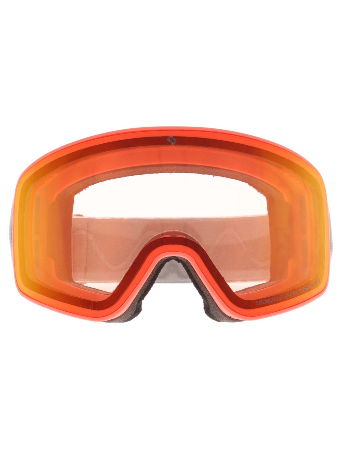 Sinner, Snowghost PA Goggles unisex Matt Orange Grijs, Oranje 