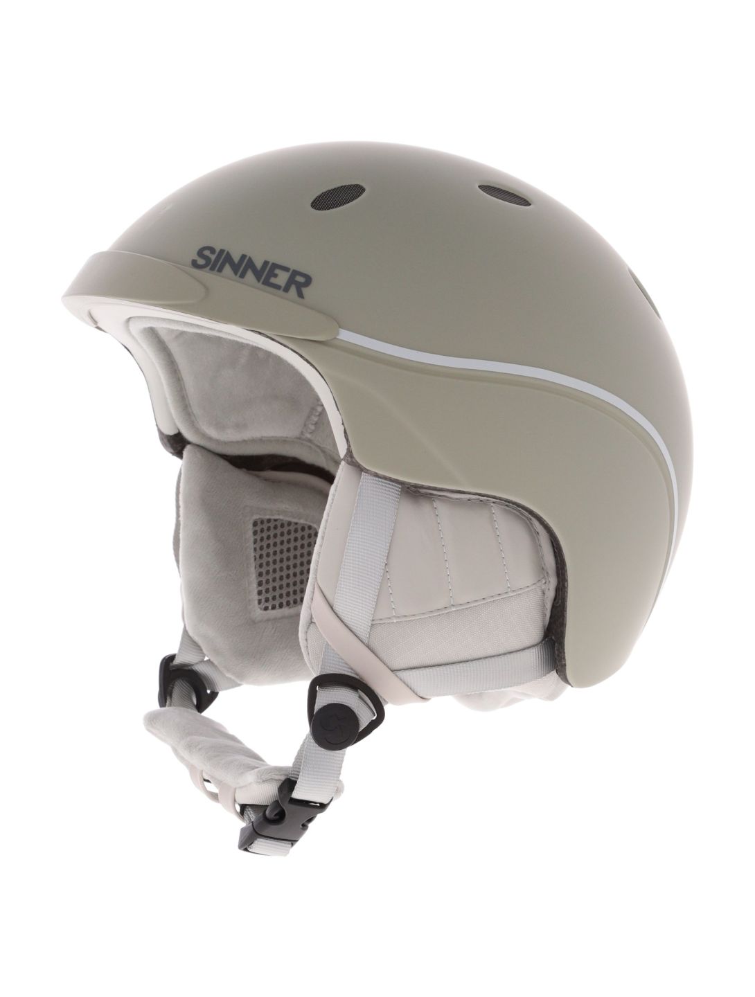 Sinner, Titan skihelm unisex Matt Light Beige beige 