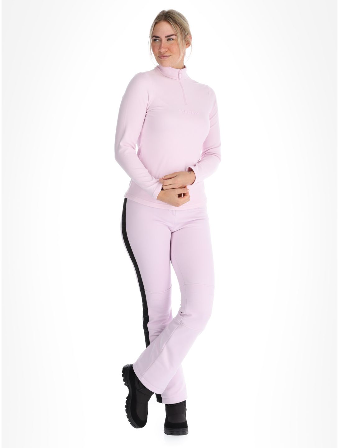 Sportalm Kitzbühel, Cologne CH GA Ski pully dames Chalk Pink Roze 