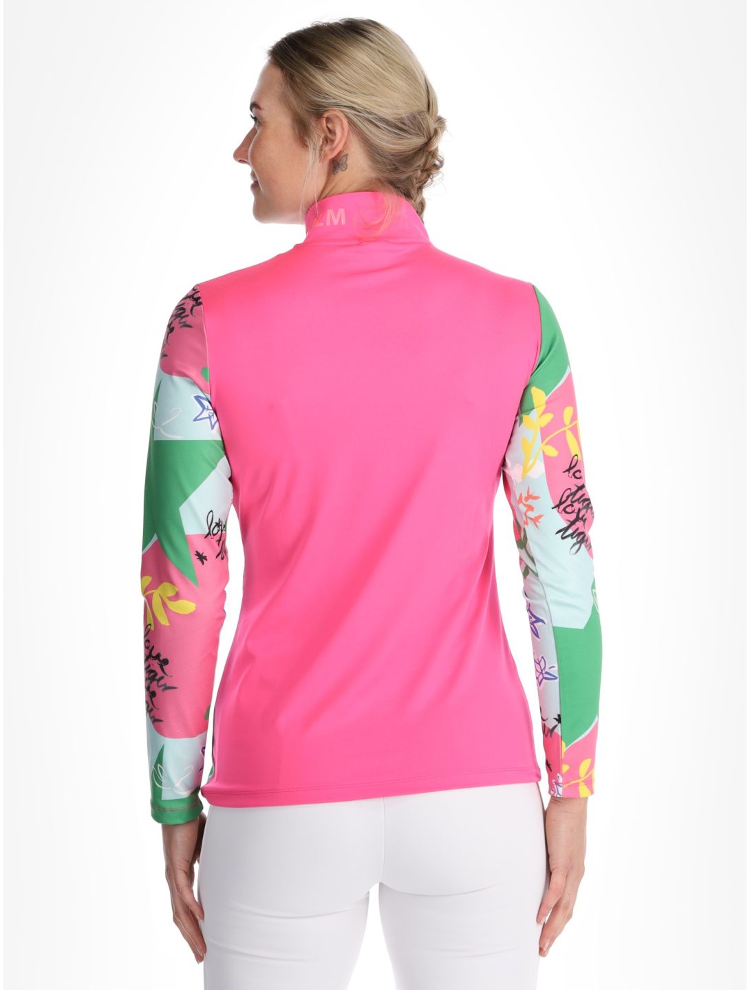 Sportalm Kitzbühel, Dubai GA Ski pully dames Neon Pink Multicolor, Roze 