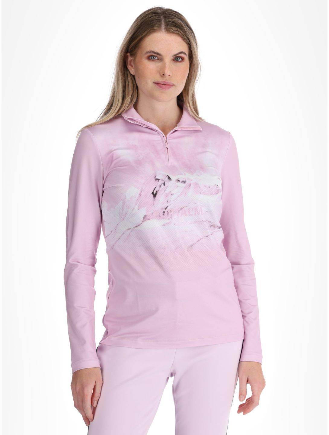 Sportalm Kitzbühel, Gstaad GA Ski pully dames Chalk Pink Roze 