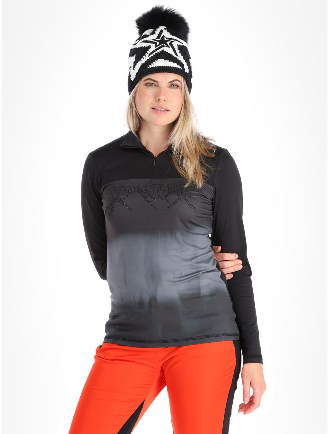 Sportalm Kitzbühel, Hannover skipully dames Black zwart 