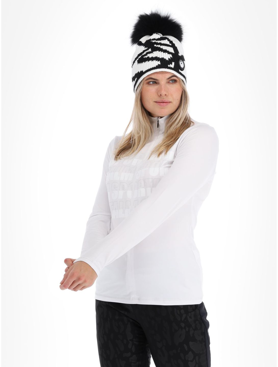 Sportalm Kitzbühel, Identity skipully dames Optical white wit 