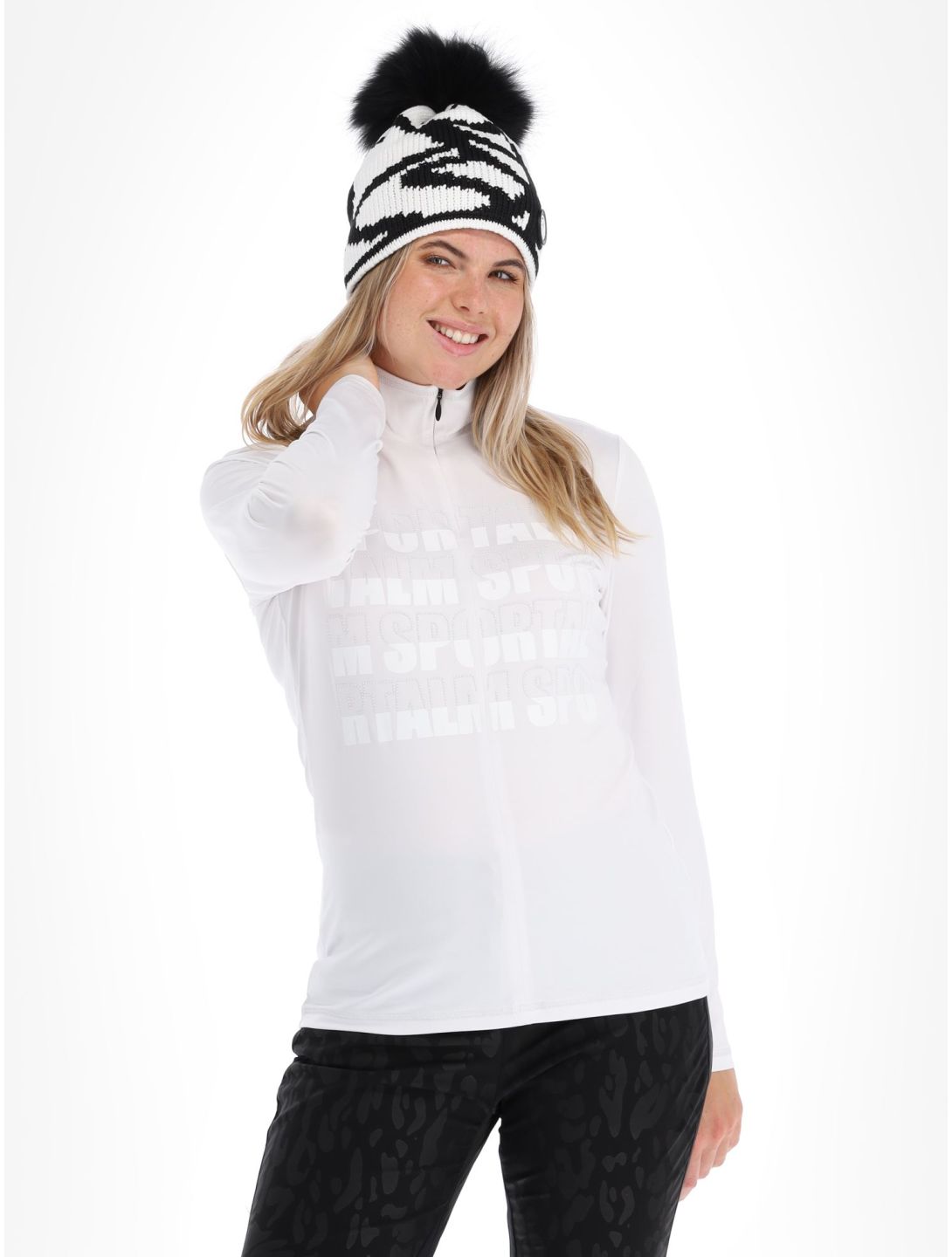 Sportalm Kitzbühel, Identity skipully dames Optical white wit 