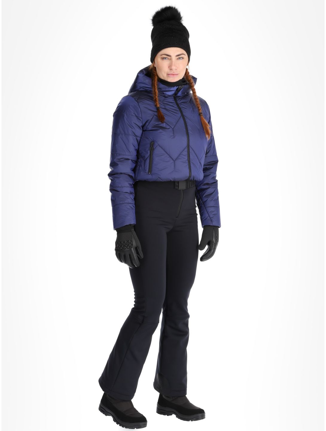 Sportalm Kitzbühel, Munich ST m.K. DA Ski-overall dames Heritage Blue Blauw 