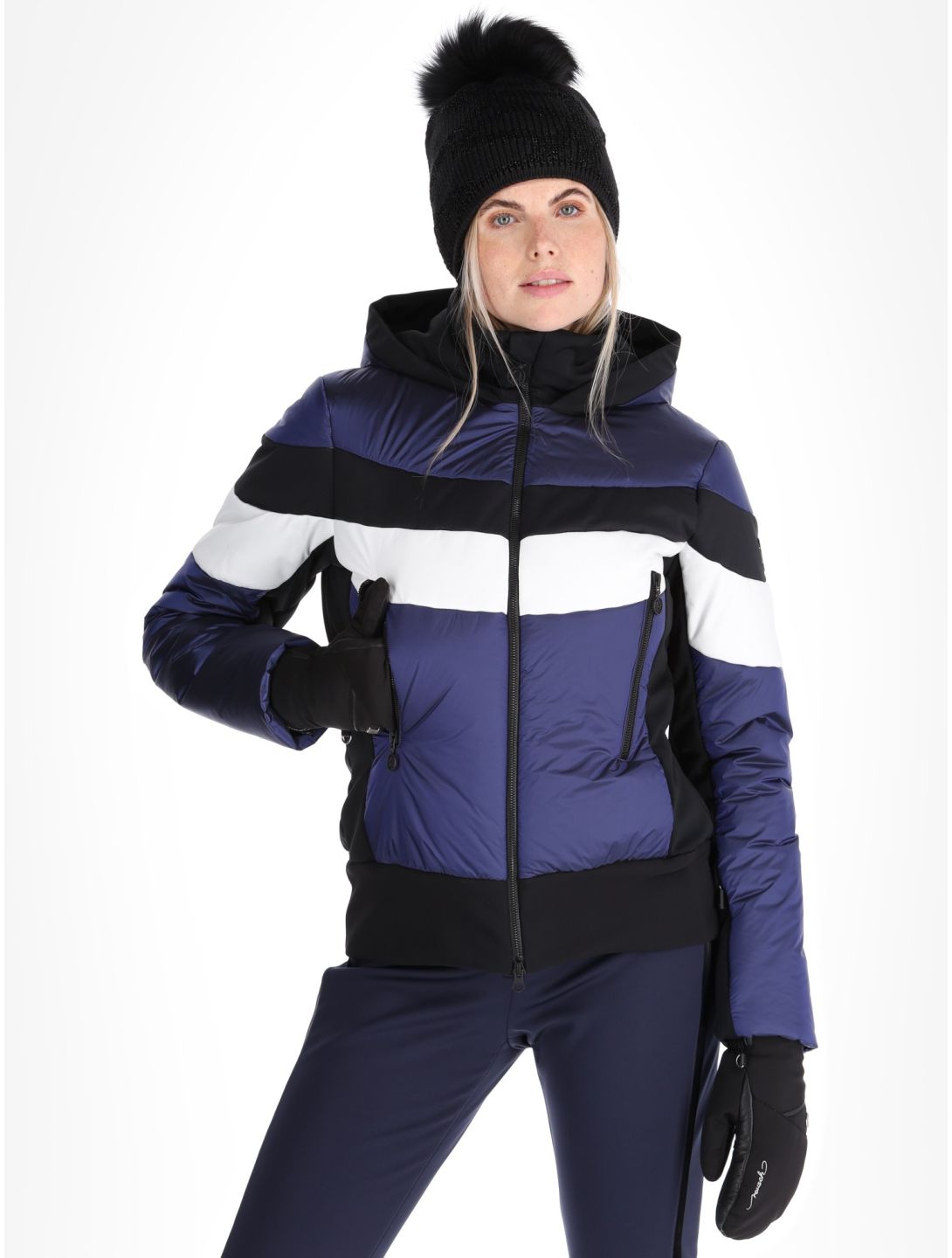 Sportalm Kitzbühel, Shanghai 2784 ST m.K. ski-jas dames Heritage Blue blauw 