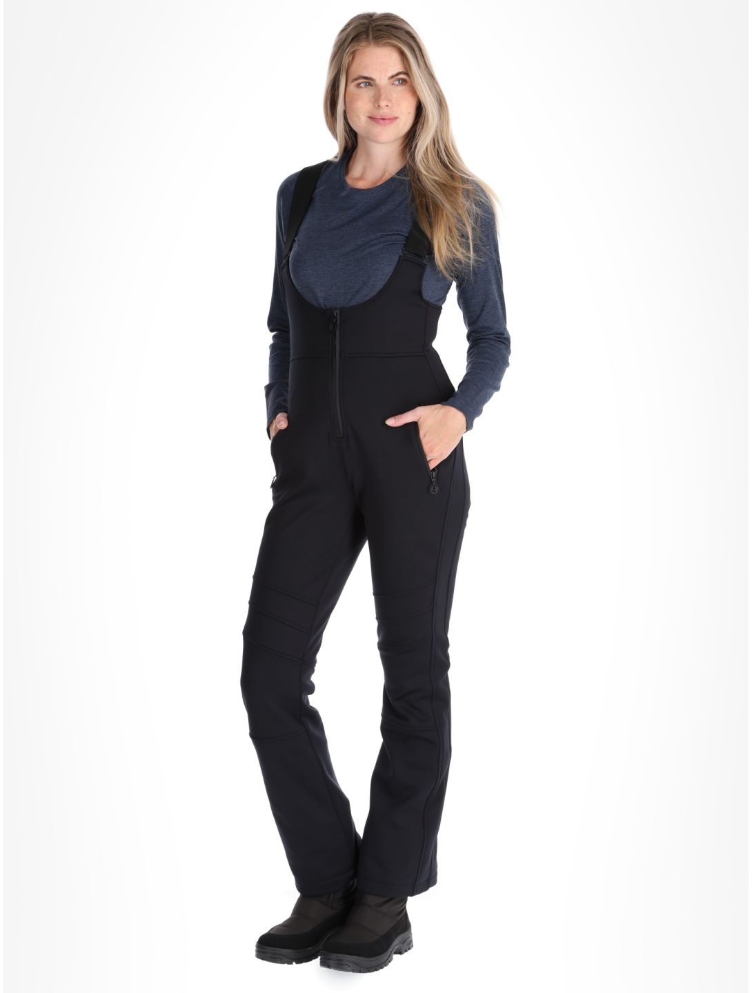 Sportalm Kitzbühel, Venus softshell skibroek dames Black zwart 