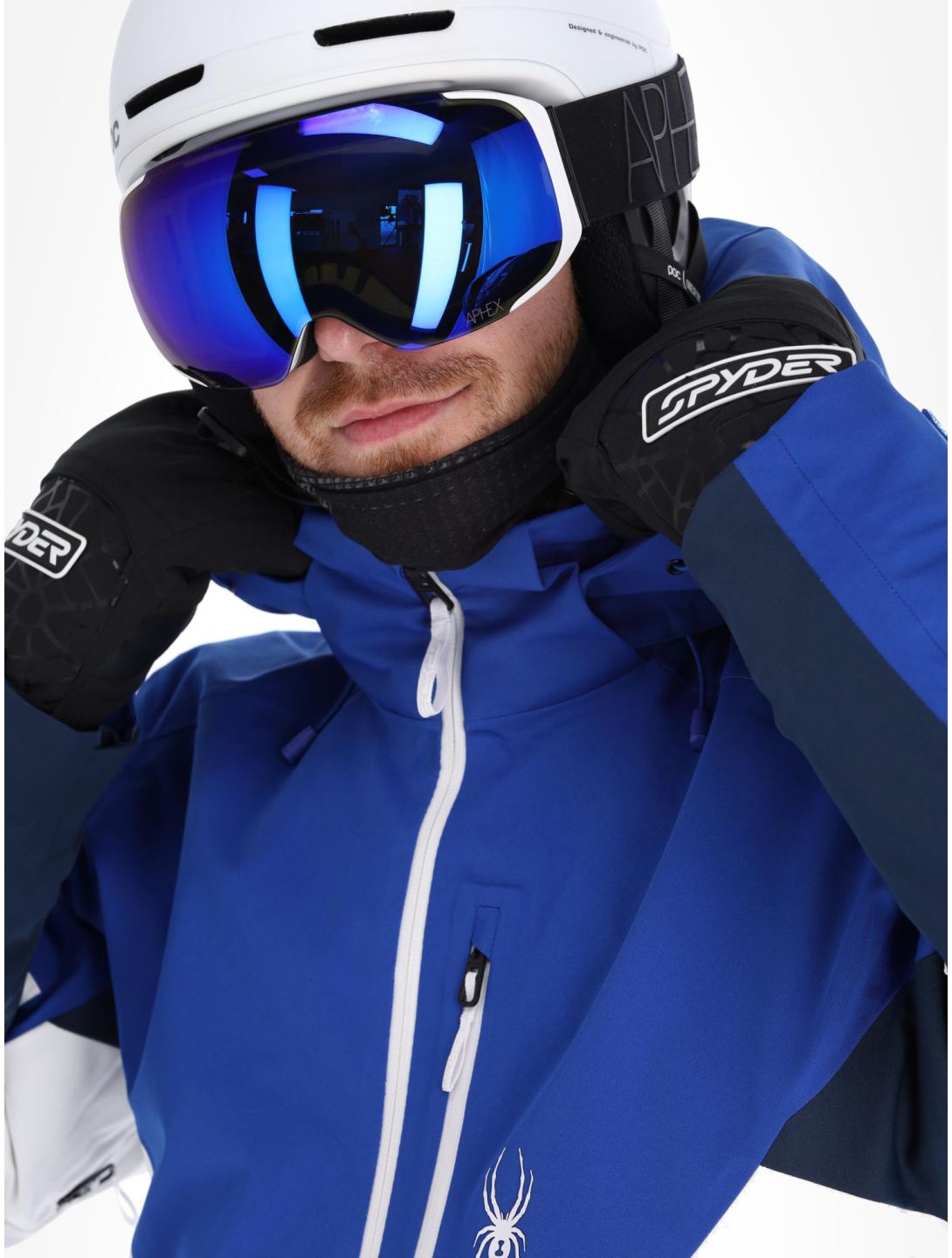 Spyder, Epiphany ski-jas heren Electric Blue blauw 